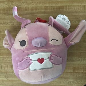 Squishmallows Original 8”  Disney Valentine’s Day Angel. New With Original Tags